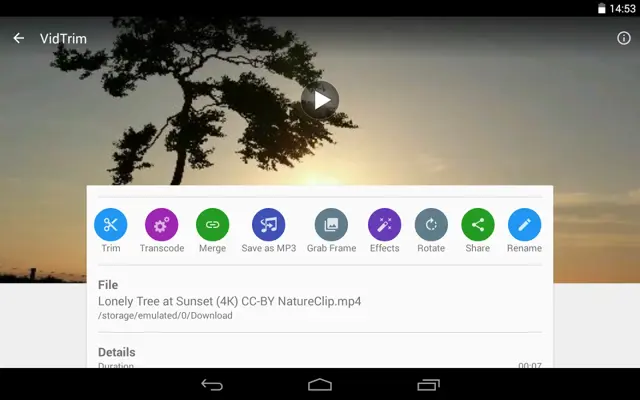 VidTrim - Video Editor android App screenshot 11