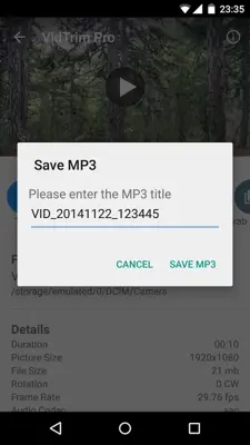 VidTrim - Video Editor android App screenshot 2